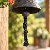 Rooster Doorbell, Cast Iron Farmhouse Porch Bell, 7.5" 56681 shot 2