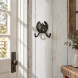 Horseshoe Wall Hook with Horse Head, Cast Iron for Coats, Keys or Hats, 5.1" 58051 shot 5