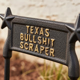 Boot Scraper, Cast Iron Farmhouse, Front Door and Porch, 9.4" 58088 shot 2