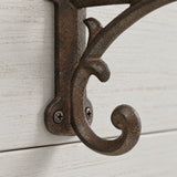 Wall Hook, Cast Iron Farmhouse Weathered Finish for Coats, Keys or Towels, 3.9" 58117 shot 3