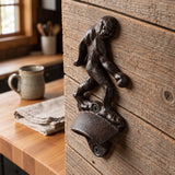 Sasquatch Bottle Opener, Wall Mounted Cast Iron Bar Tool, 6.2" 58201 shot 4