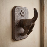 Dog Tail Wall Hook, Cast Iron for Keys or Leashes, 3.9" 58212 shot 5