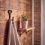 Heart Wall Hook, Black Cast Iron for Keys, Towels or Jewelry, 4.8" GB78006 shot 3