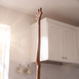Frog Paper Towel Holder, Weathered Copper Cast Iron Kitchen Decor, 16.8" GB78010 shot 4