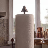 Mushroom Paper Towel Holder, Rustic Copper Cast Iron Kitchen Decor, 13" GB78011 shot 4