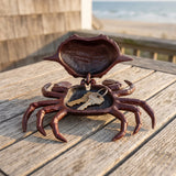 Crab Key Hider, Cast Iron for Coastal Garden, Porch or Patio, 6.8" GB78027 shot 3