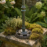 Dragonfly Bird Feeder, Cast Iron Pedestal for Patio or Garden, 16" GB78049 shot 3