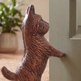 Standing Dog Door Stop, Black Cast Iron Entryway Decor, 8.5" GB78052 shot 4
