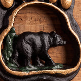 Bear Paw Wall Hook, Cast Iron for Coats, Leashes or Keys, 7.3" GB78068 shot 2