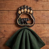 Bear Paw Wall Hook, Cast Iron for Coats, Leashes or Keys, 7.3" GB78068 shot 3