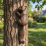 Squirrel Wall Decor, Antique Brown Cast Iron, 8.3" GB78069 shot 3
