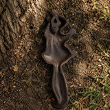 Squirrel Wall Decor, Antique Brown Cast Iron, 8.3" GB78069 shot 5