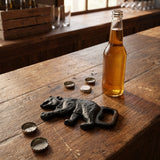 Bear Bottle Opener, Black Cast Iron, Bar Tool, 4.5" GB78072 shot 1