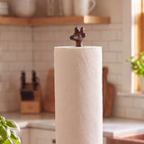 Giraffe Toilet Paper Holder, Copper Cast Iron, Home Decor, 17.3" GB78073 shot 5
