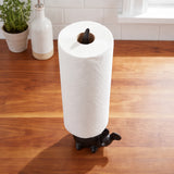 Mouse Paper Towel Holder, Black Cast Iron, Home Decor, 14.8" GB78074 shot 3