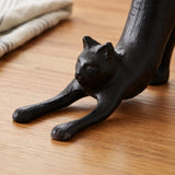 Cat Paper Towel Holder, Black Cast Iron, Home Decor, 17.5" GB78076 shot 3
