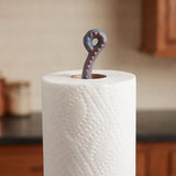 Octopus Paper Towel Holder, Blue Cast Iron, Home Decor, 17.7" GB78077 shot 3