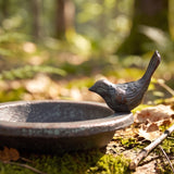 Faucet Bird Feeder, Verdigris Cast Iron, Garden Decor, 7.7" GB78090 shot 3
