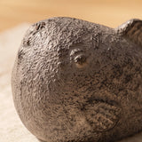 Small cast iron pufferfish paperweight for desks, shelves, or nautical displays, SKU GB78104