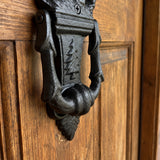 Bear Door Knocker, Black Cast Iron, 7.4" GB78107 shot 4