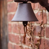 Horse Doorbell, Antique Brown Cast Iron, Porch Bell, 8" GB78112 shot 3