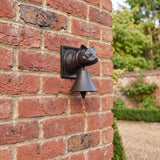 Cat Porch Bell, Black Cast Iron Wall Mount with Pull Cord, 6.5" GB78113 shot 4