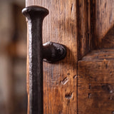 Cabinet Handle, Matte Black Cast Iron Pull Hardware, 8.5" GB78119 shot 3