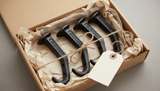 Cast iron railroad spike hook gift set