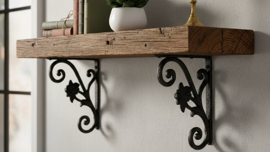 The Ultimate DIY Guide: Building a Rustic Bookshelf with Reclaimed Wood & Cast Iron Brackets