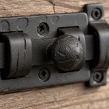 Slide Bolt Latch, Iron, Vintage Door and Cabinet Hardware, 3.3" 56519 shot 2