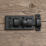 Slide Bolt Latch, Iron, Vintage Door and Cabinet Hardware, 3.3" 56519 shot 1