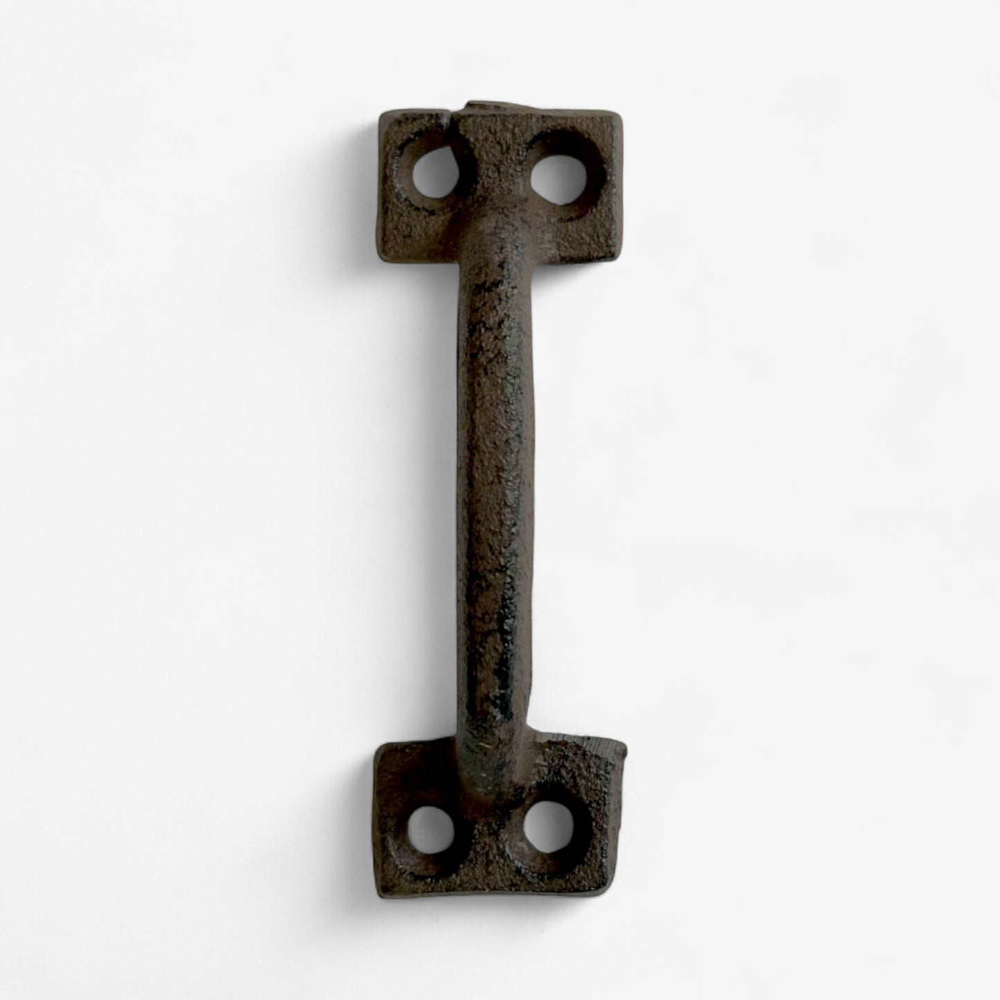 Rustic Cast Iron Drawer Pull Handle, Vintage Cabinet Hardware