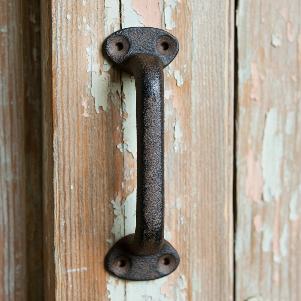 Classic Cast Iron Drawer Pull - Vintage Hardware Upgrade