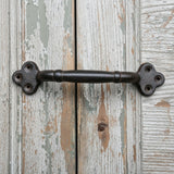 Large Classic Cast Iron Door Handle - Vintage Farmhouse Hardware