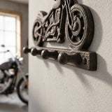 Motorcycle Wall Hook, Cast Iron Garage or Man Cave for Coats or Keys, 8.2" 58046 shot 3