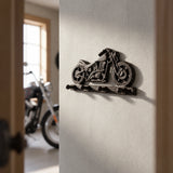 Motorcycle Wall Hook, Cast Iron Garage or Man Cave for Coats or Keys, 8.2" 58046 shot 5