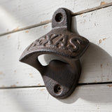 Texas Wall Mount Bottle Opener, Cast Iron Lone Star Bar Tool, 3.1" 58052 shot 3