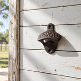Texas Wall Mount Bottle Opener, Cast Iron Lone Star Bar Tool, 3.1" 58052 shot 5