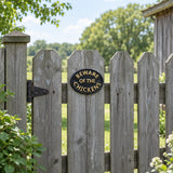 "Beware of the Chickens" Cast Iron Wall Plaque for Coop or Porch, 4.7" 58055 shot 5