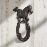 Horseshoe Wall Hook, Cast Iron for Coats, Hats or Leashes, 5.7" 58059 shot 4