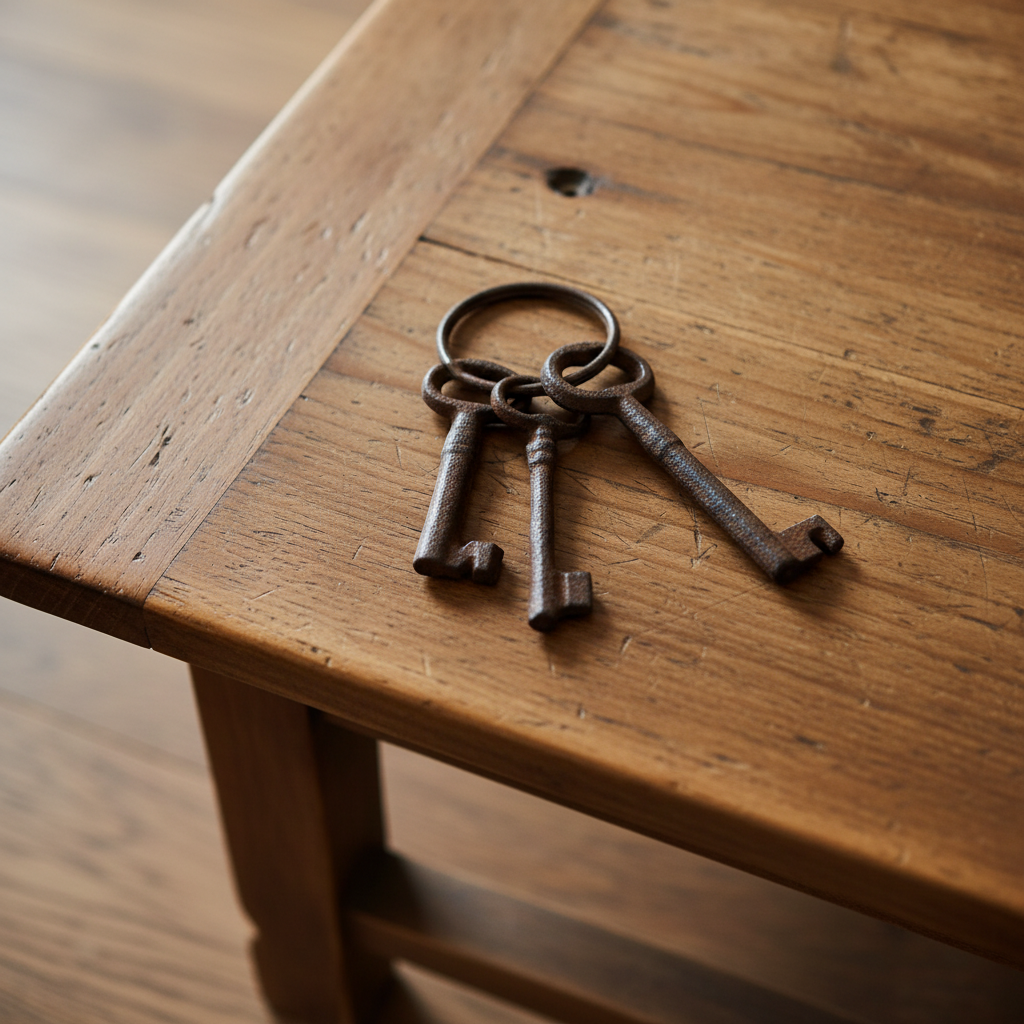 Intricate Cast Iron Key Sets - Antique-Style Home Decor Pieces