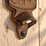Bar Open Wall Mount Bottle Opener, Vintage Cast Iron Bar Tool, 5.2" 58092 shot 3