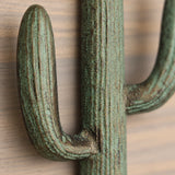 Cactus Wall Hook, Cast Iron Southwestern for Coats or Keys, 6.1" 58100 shot 2