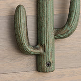 Cactus Wall Hook, Cast Iron Southwestern for Coats or Keys, 6.1" 58100 shot 3