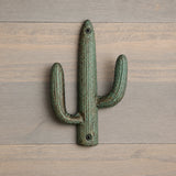 Cactus Wall Hook, Cast Iron Southwestern for Coats or Keys, 6.1" 58100 shot 1