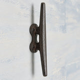 Boat Cleat Wall Hook, Cast Iron Nautical for Keys, Towels or Leashes, 5.6" 58102 shot 2