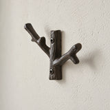 Branch Wall Hook, Cast Iron for Coats, Hats, Keys or Towels, 4.9" 58111 shot 4