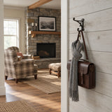 Wall Hook, Cast Iron Farmhouse Weathered Finish for Coats, Keys or Towels, 3.9" 58117 shot 5