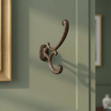 Wall Hook, Cast Iron Vintage Distressed Finish for Coats, Keys or Towels, 4.5" 58118 shot 1