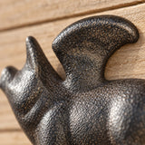 Flying Pig Wall Hook, Cast Iron Right Facing for Keys, Towels or Hats, 4.6" 58127 shot 2